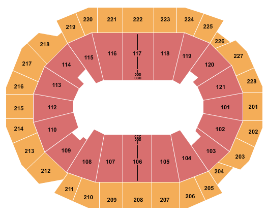 Fiserv Forum Monster Jam Seating Chart